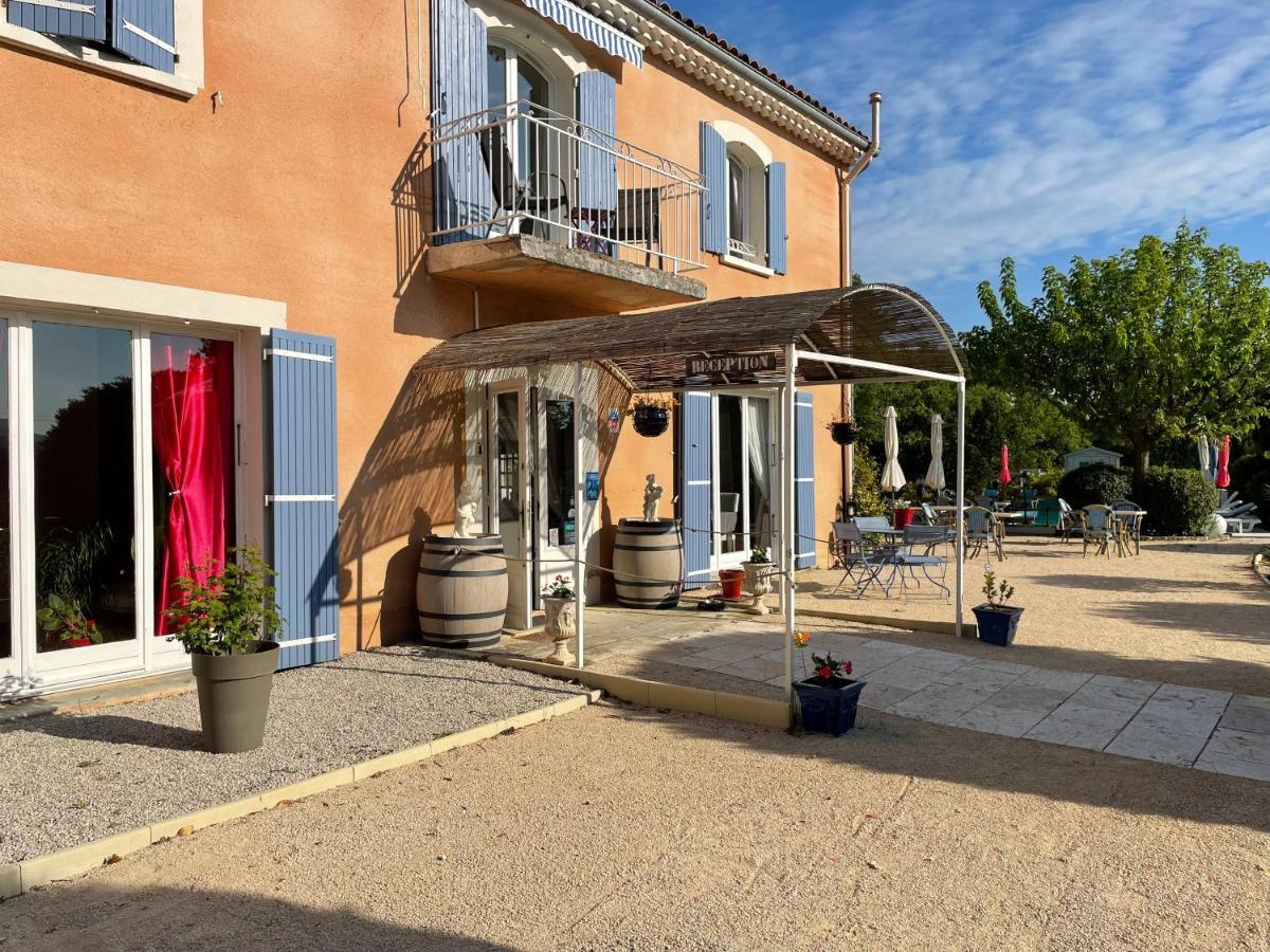 Hotel Le Mas D'Helene Crestet Buitenkant foto