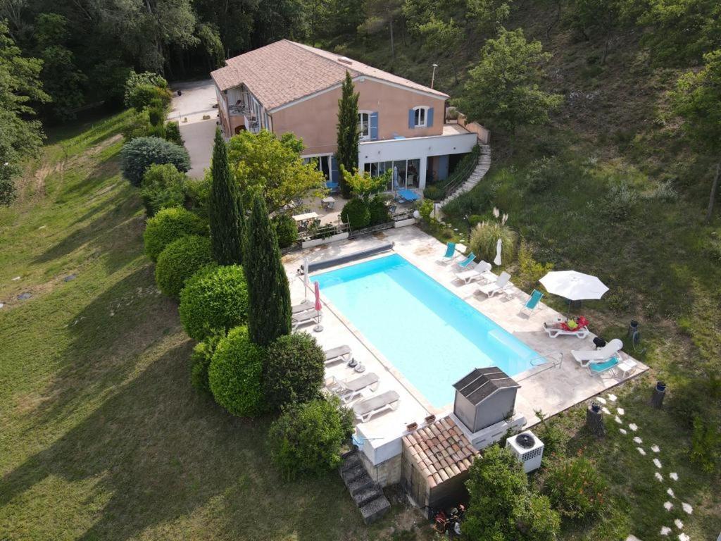 Hotel Le Mas D'Helene Crestet Buitenkant foto